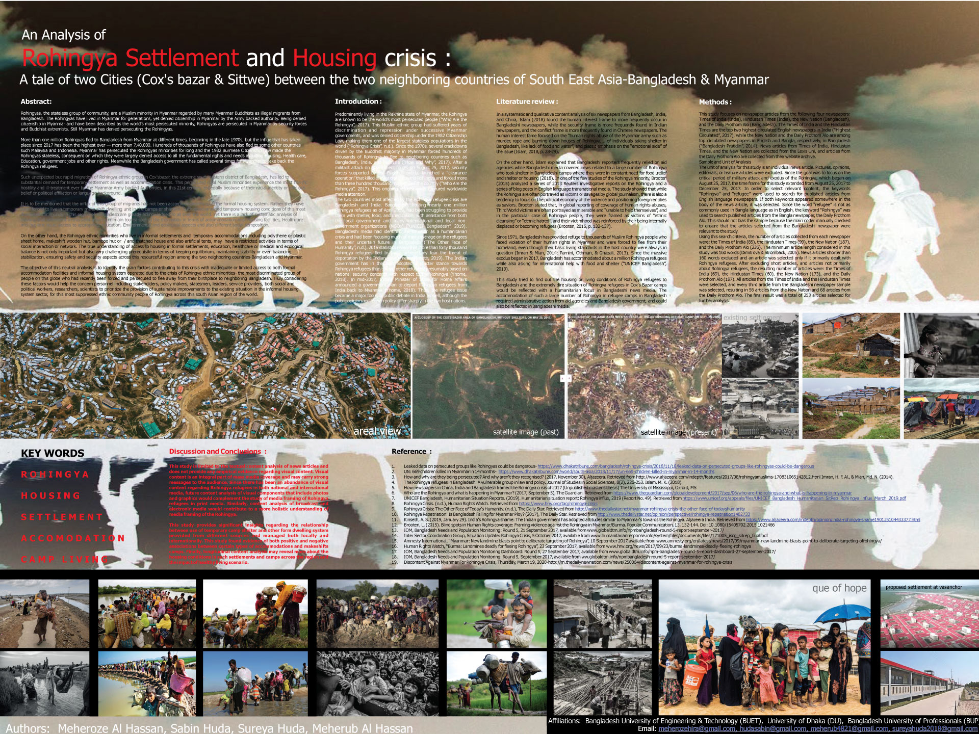 Rohingya Settlement and Housing Crisis